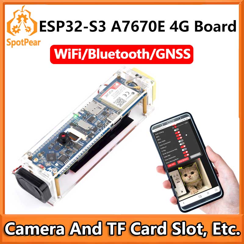 Lolin S3 - Płytka rozwojowa Waveshare ESP32-S3 A7670E 4G