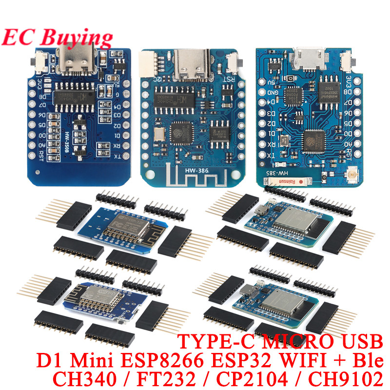 D1 Mini Pro - 10 szt./1 szt. WeMos LOLIN D1
