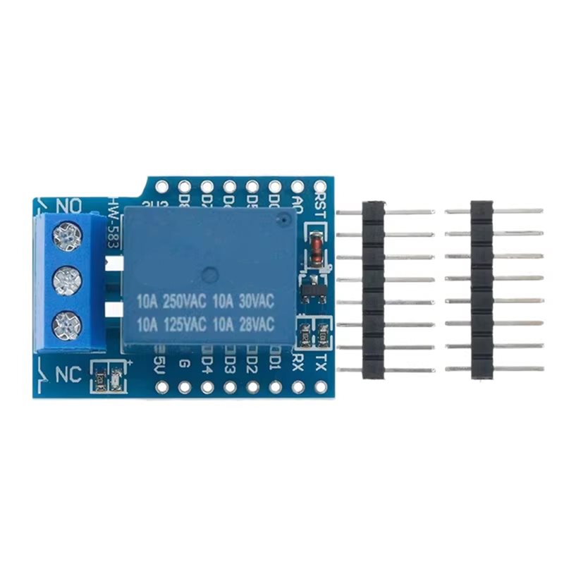 Wemos D1 Mini - AS95 - Jednokanałowy Moduł Przekaźnikowy Wemos