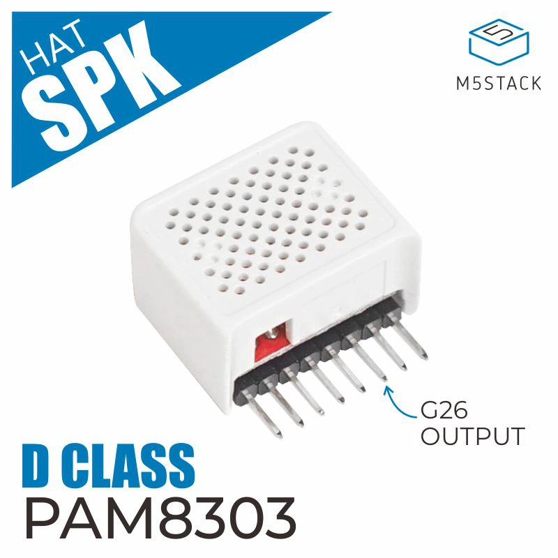 M5Stickc - Oficjalna osłona głośnika M5Stack M5StickC (PAM8303)