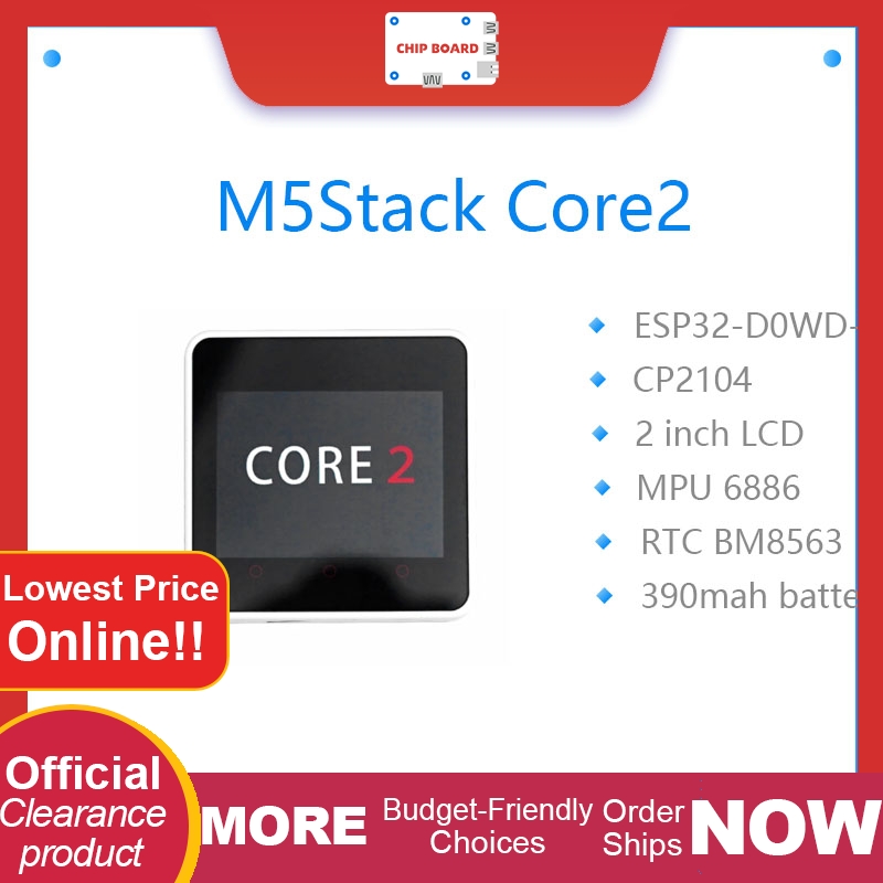 M5Stack Core2 - Zestaw deweloperski IoT M5Stack Core2 ESP32: