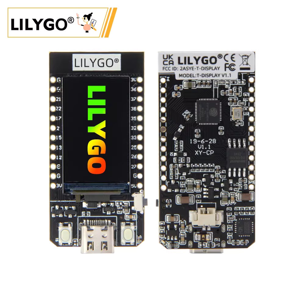 Ttgo Tdisplay - TTGO T-Display MCU32 1.14-calowy wyświetlacz LCD