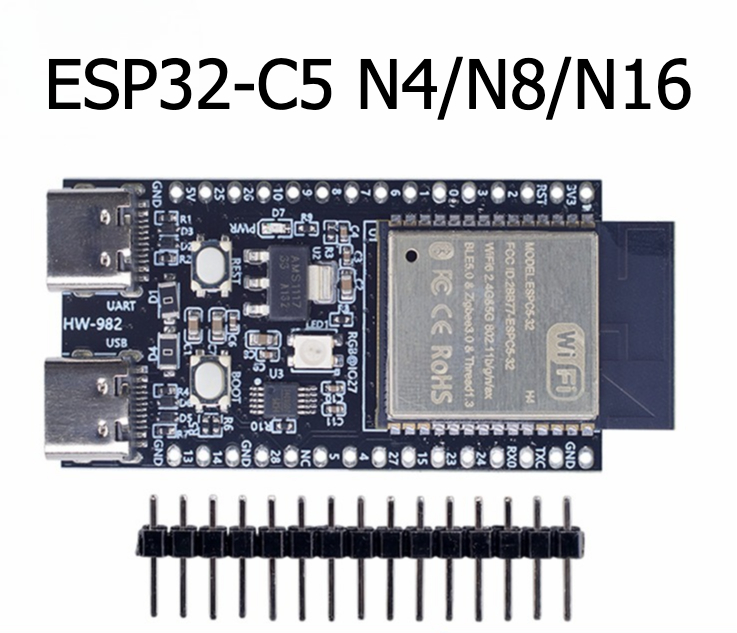 Devkitc - Płytka rozwojowa Esp32-c5-devkitc-1 N4/N8/N6 z obsługą