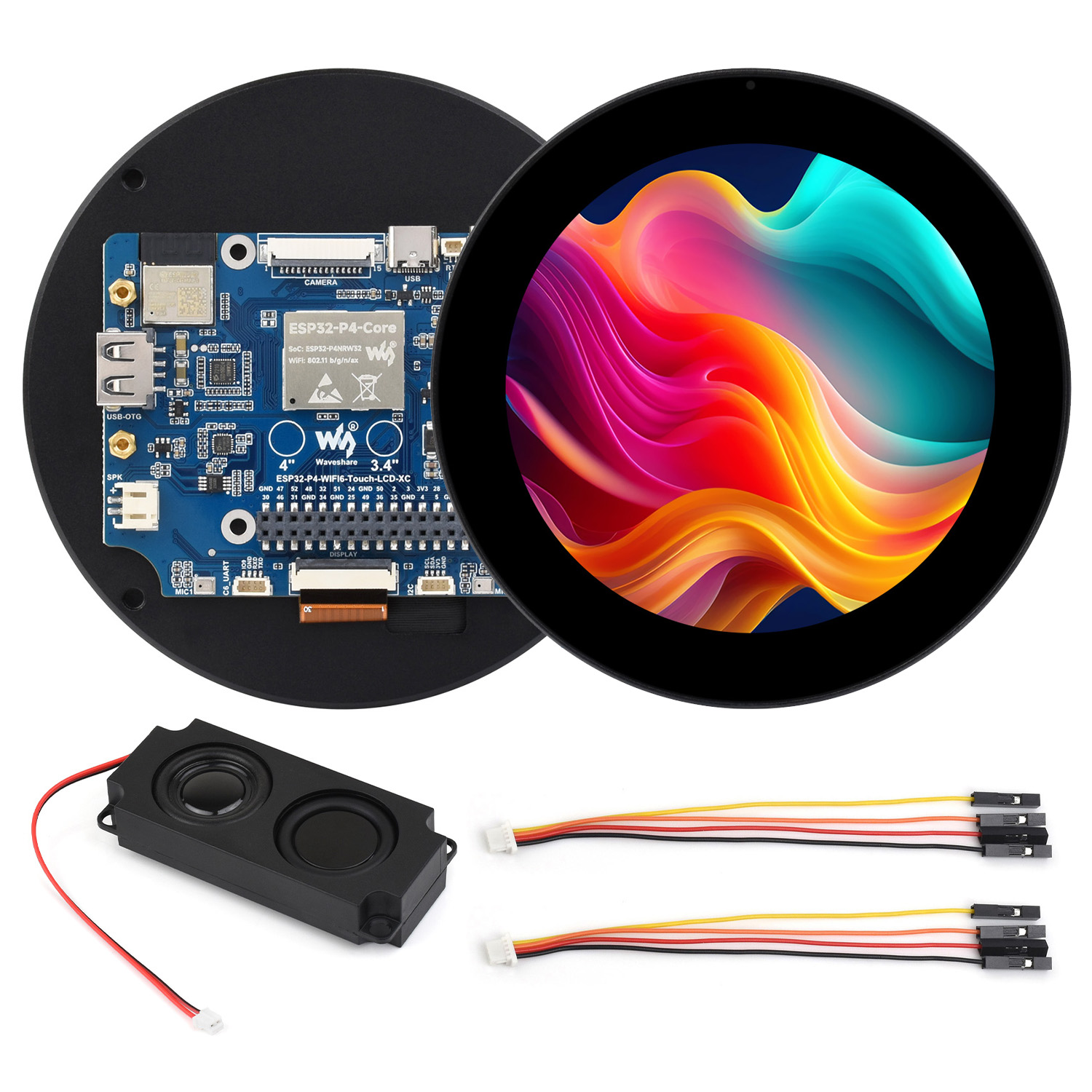 Doit Esp32 - Płytka rozwojowa ESP32-P4 z okrągłym dotykowym
