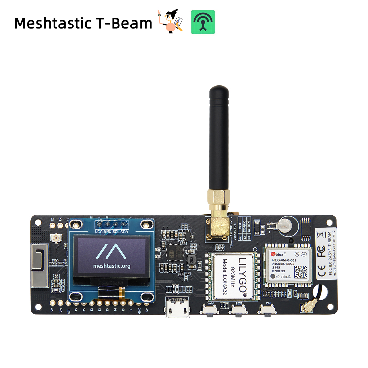Ttgo Tdisplay - LILYGO® TTGO Meshtastic T-Beam Płyta rozwojowa