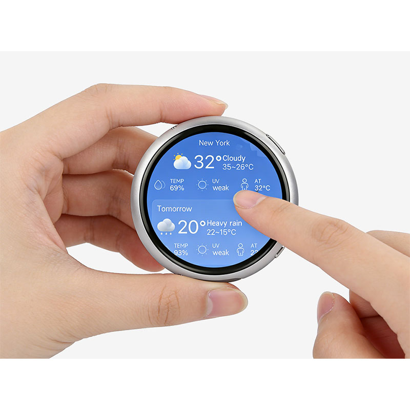 Waveshare Esp32 - ESP32-S3 1,75-calowy okrągły dotykowy wyświetlacz AMOLED