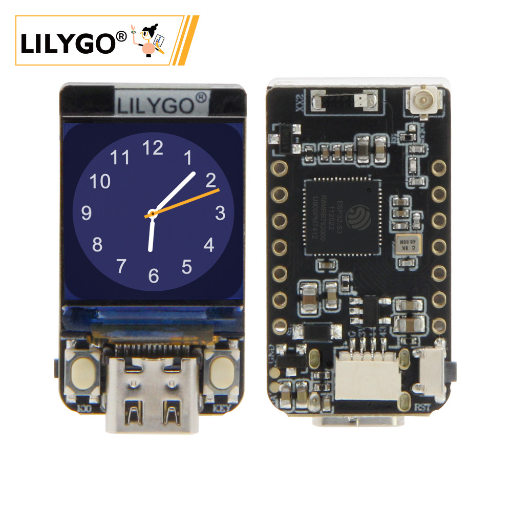 Lolin S3 - LILYGO T-QT Pro ESP32-S3 GC9A01 0,85-calowy