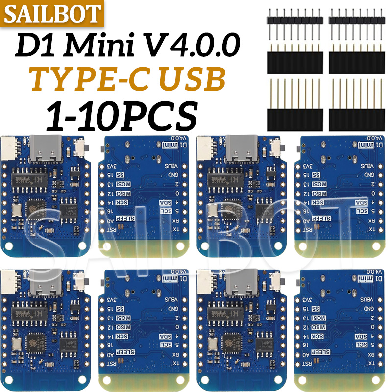 1-10 sztuk WeMos D1 Mini ESP82 – Wemos D1 Mini recenzja i cena