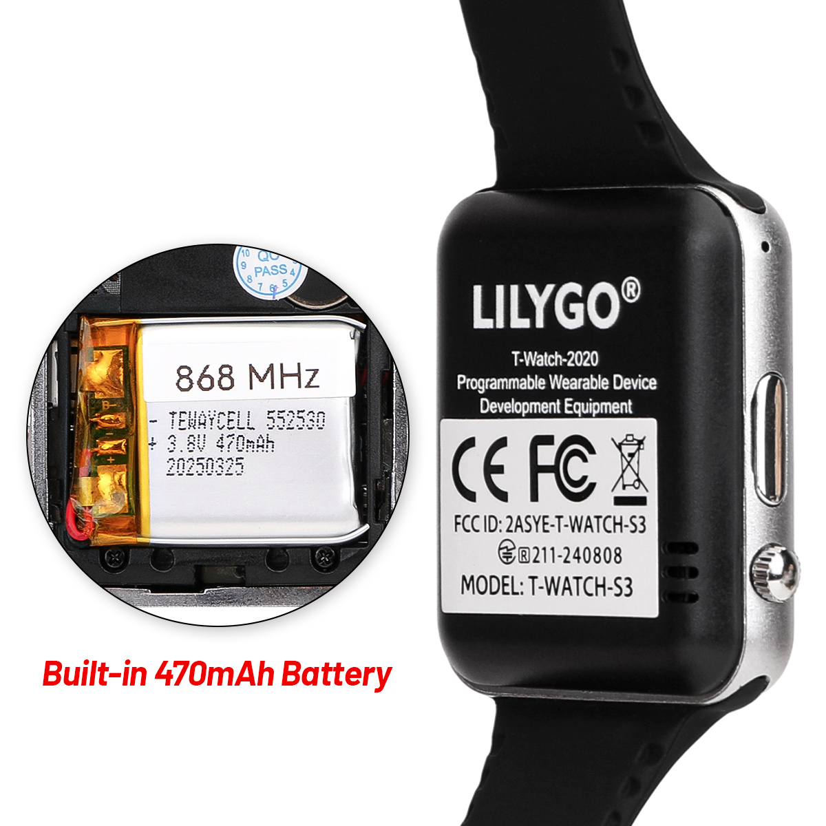 Płytka rozwojowa T-Watch-S3 ES – Ttgo T Watch recenzja i cena
