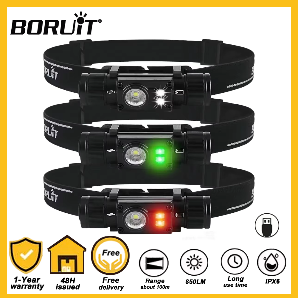 BORUiT HP500 latarka czołowa L – Lolin D32 recenzja i cena