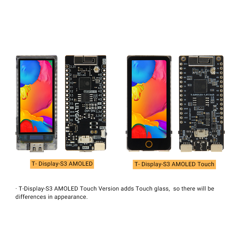 TTGO T-Display-S3 AMOLED ESP32 – Ttgo Tdisplay recenzja i cena