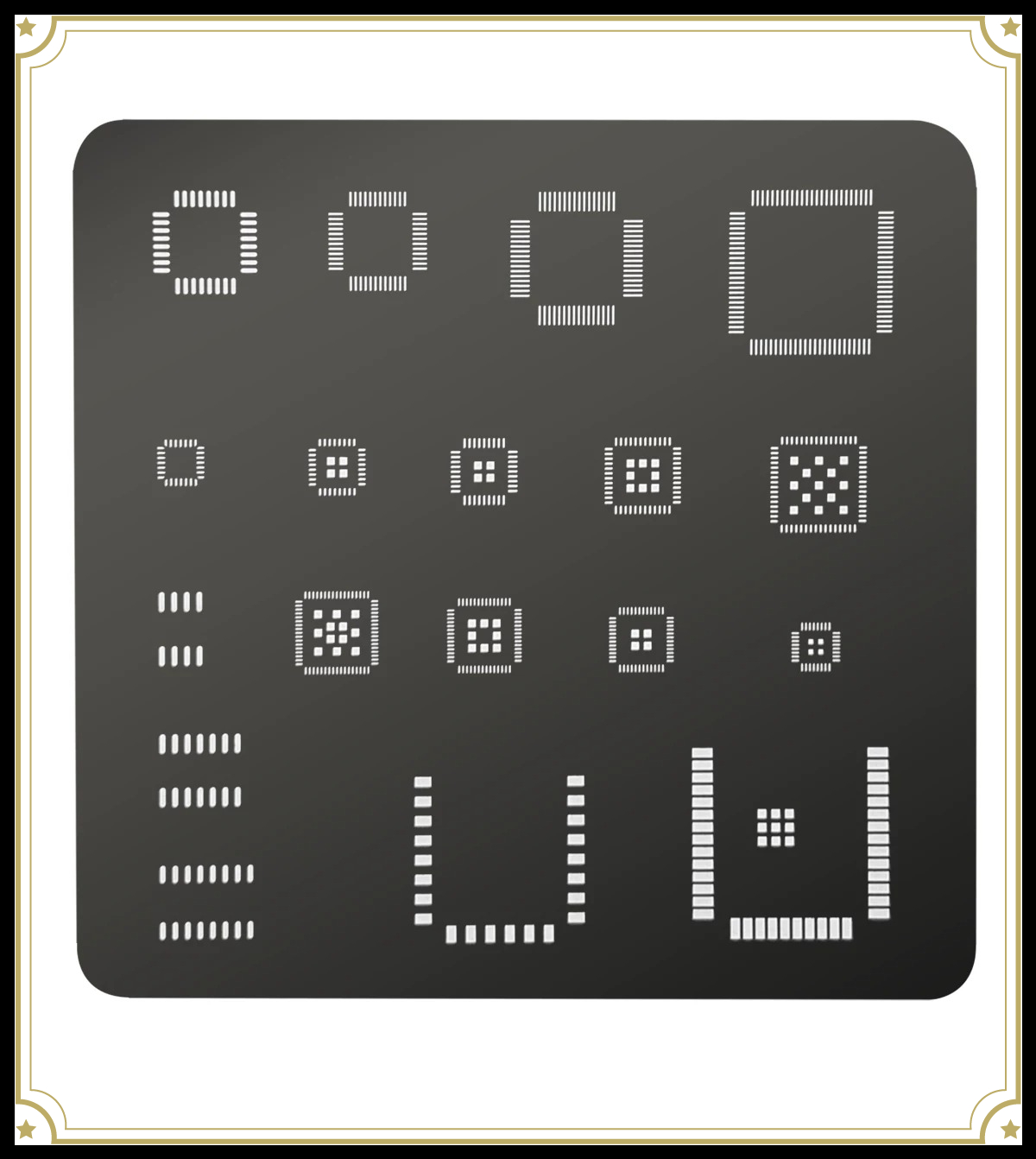 Uniwersalny szablon IC QFP QFN – Doit Esp32 recenzja i cena