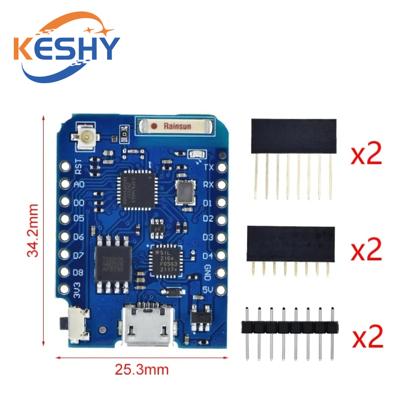 WEMOS D1 Mini Pro 16M bajtów z – D1 Mini Pro recenzja i cena