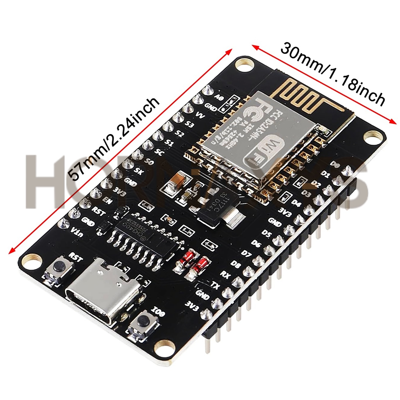 1-10 szt. / ESP8266 NodeMCU LU – Nodemcuv2 recenzja i cena