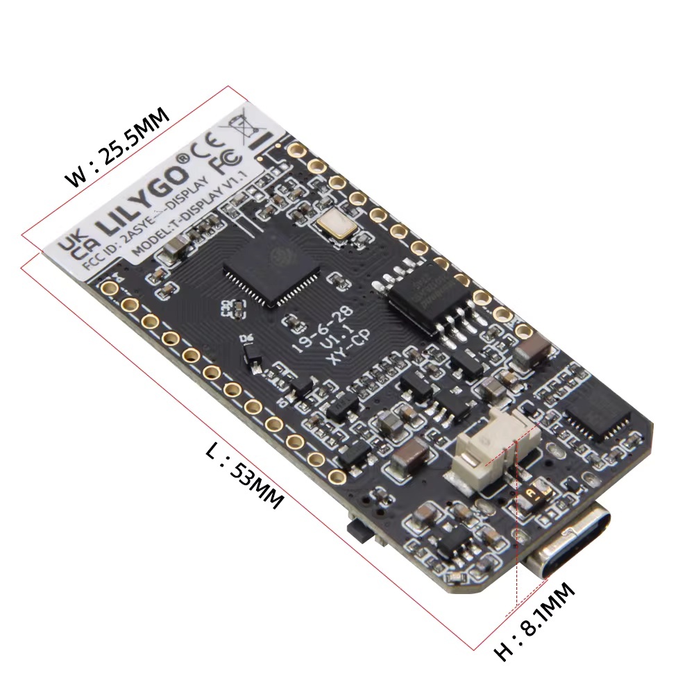 TTGO T-Display MCU32 1.14-calo – Ttgo Tdisplay recenzja i cena