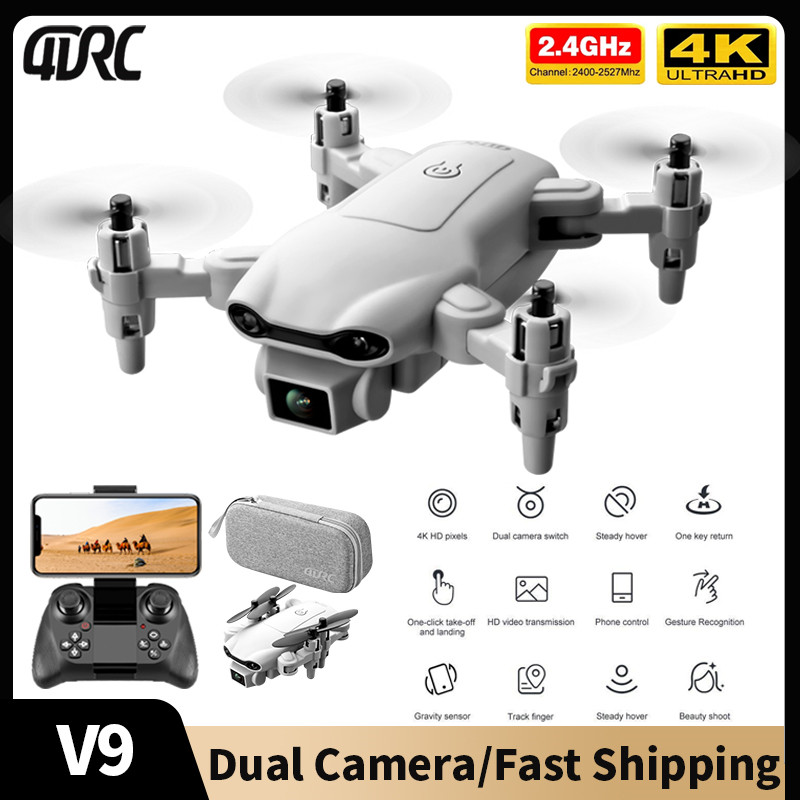 4DRC 2023 Nowy mini dron V9 4k – D1 Mini Pro recenzja i cena