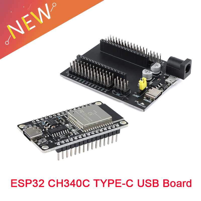 Płytka rozwojowa ESP32 TYPE-C  – Devkitc recenzja i cena