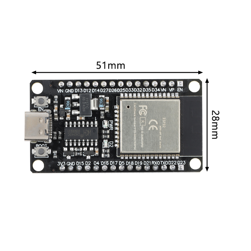 Płytka rozwojowa ESP32 TYPE-C  – Devkitc recenzja i cena