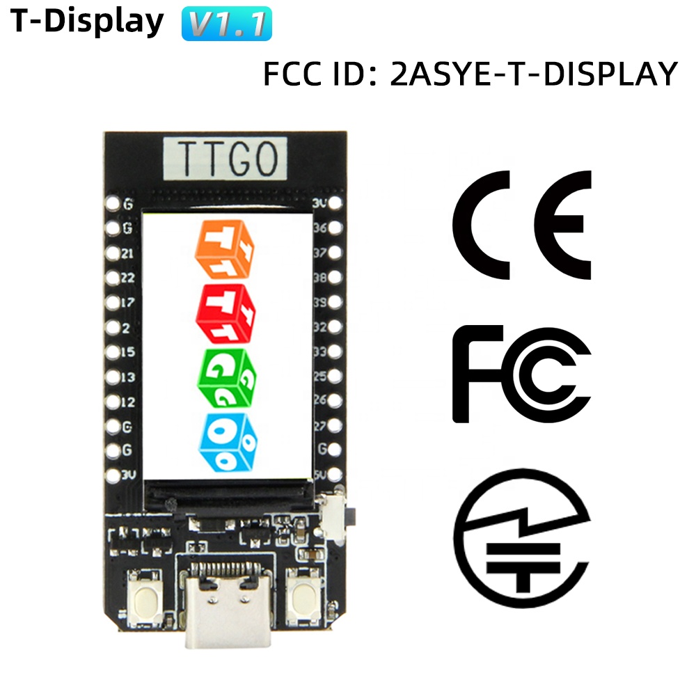 TTGO T-Display ESP32 1.14'' LC – Ttgo Tdisplay recenzja i cena