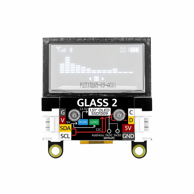 Oficjalny moduł M5Stack Glass2 – M5Stack Core2 recenzja i cena