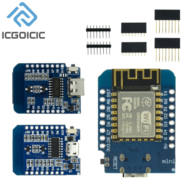 D1 Mini-Mini NodeMcu 4M bajtów – Wemos D1 Mini recenzja i cena