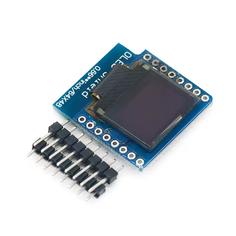 Mały ekran OLED 0,66 cala 64x4 – Wemos D1 Mini recenzja i cena