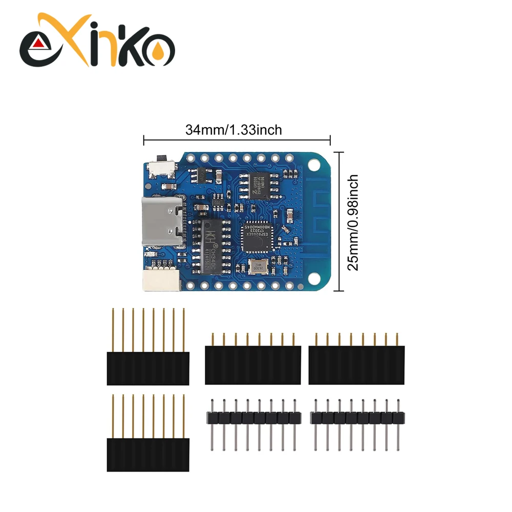 1/5/10 sztuk WeMos D1 Mini ESP – D1 Mini Pro recenzja i cena
