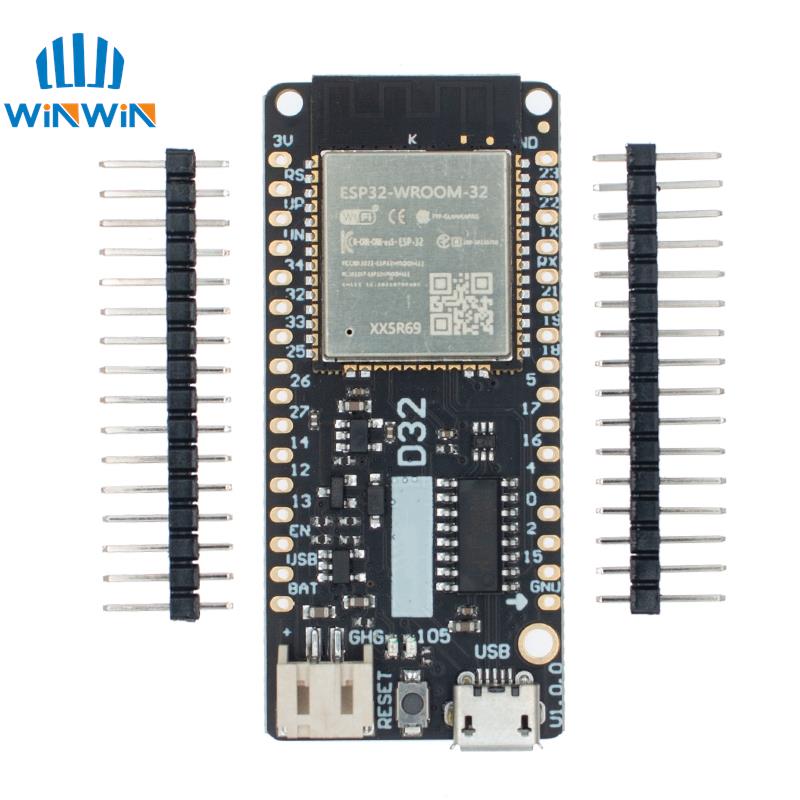 LOLIN D32 V1.0.0 - płyta wifi+ – Lolin D32 recenzja i cena