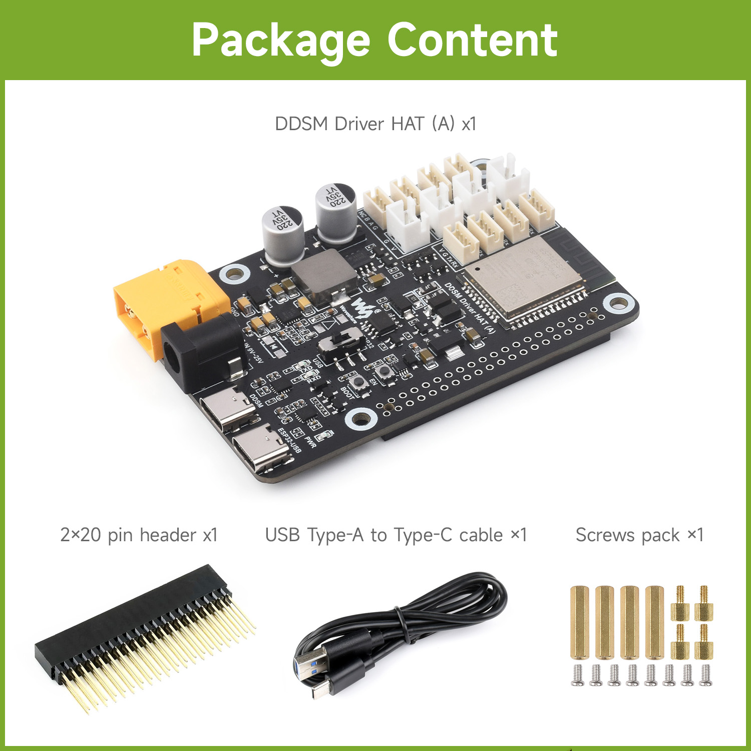Płytka sterownika serwomotorów – Waveshare Esp32 recenzja i cena