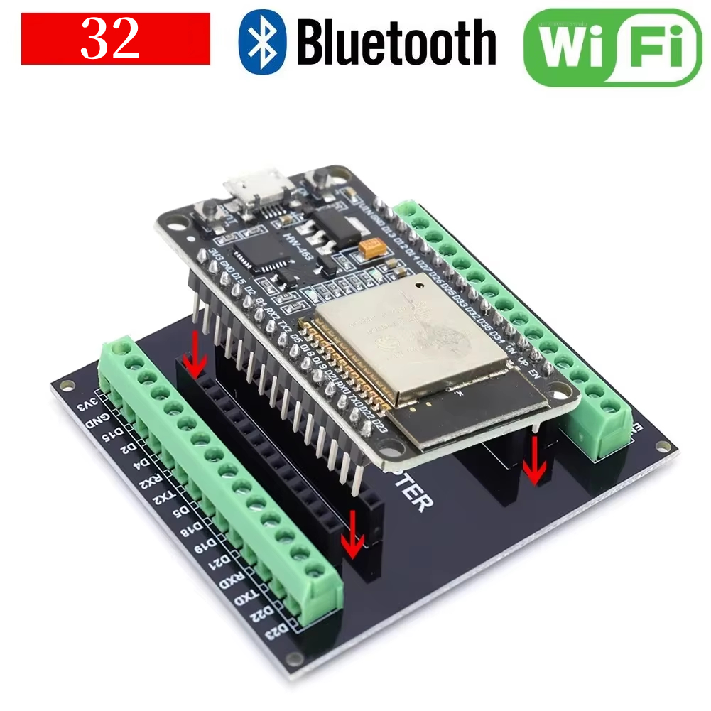 Płytka rozszerzeń 32S CP2102 N – Nodemcu 32S recenzja i cena